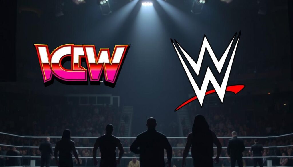 WCW vs WWE invasion failure
