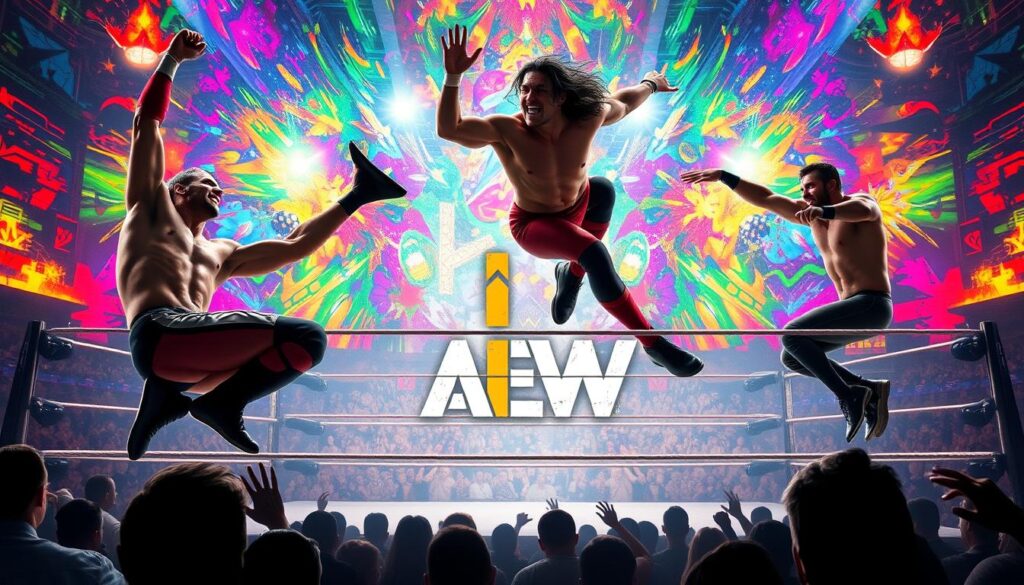 famous AEW matches artistic expression