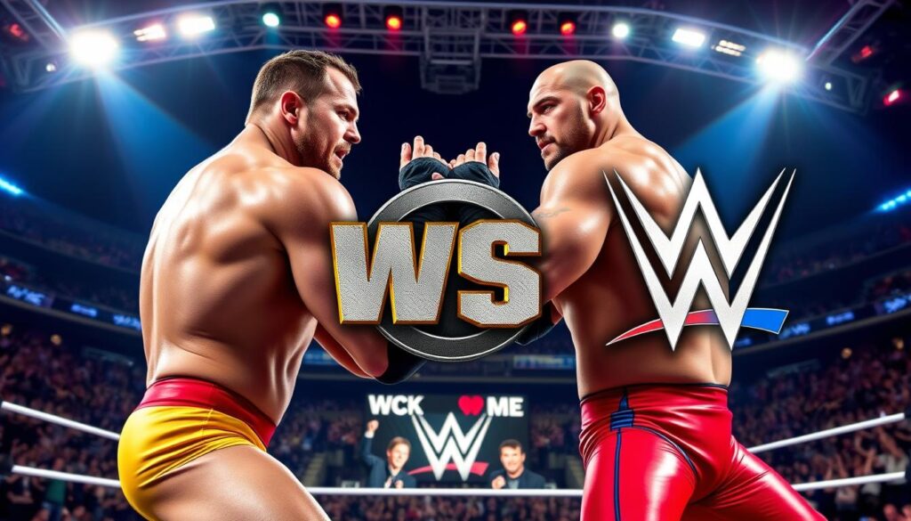 WWC vs WWE wrestling promotions comparison