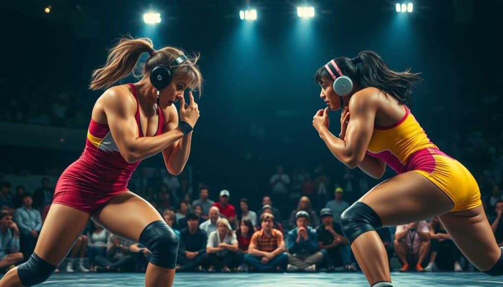 female wrestlers profiles