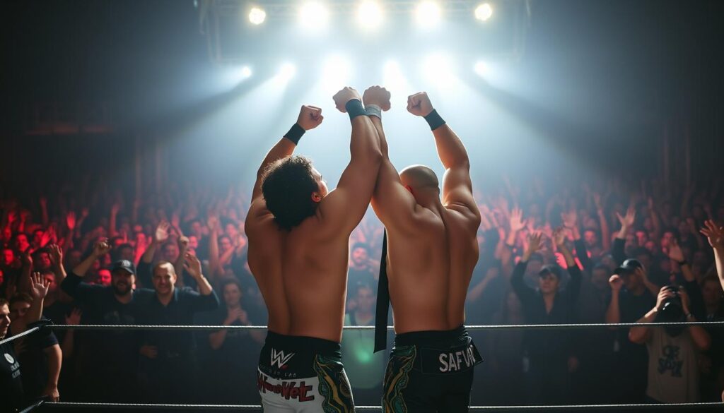 aew tag champs surprise team ups