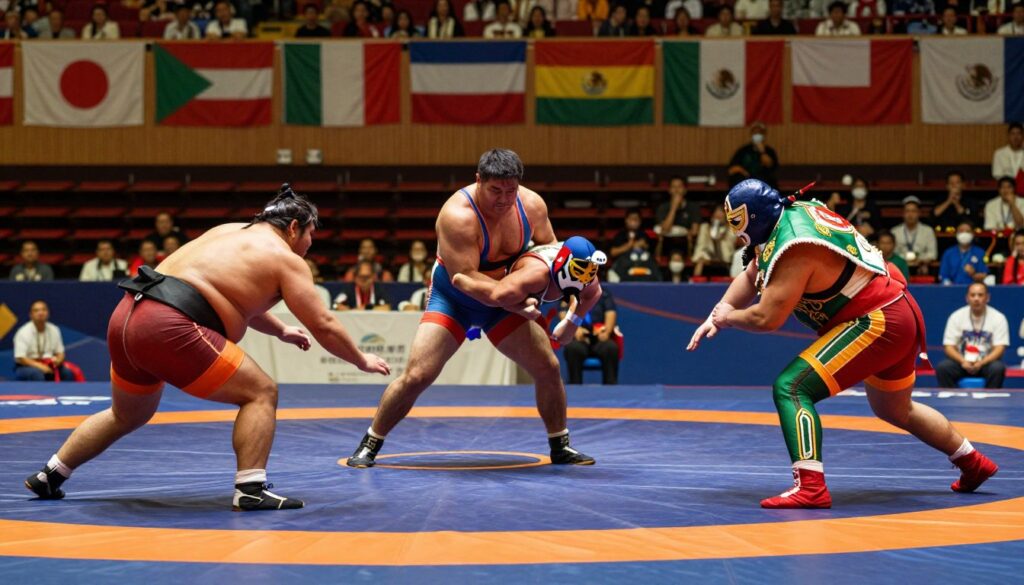 international wrestling styles