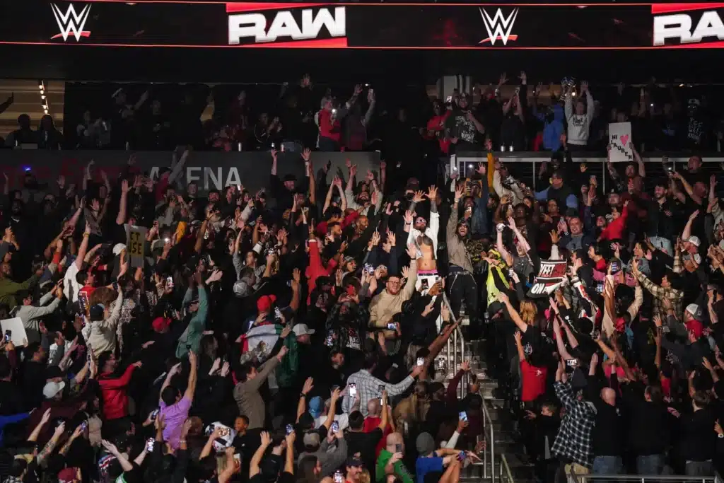 wrestling audience influence
